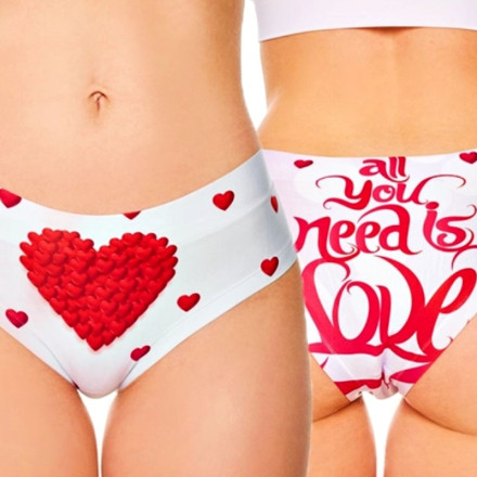 Nohavičky Meméme High Briefs Love Romantic